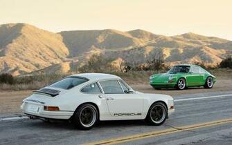 Singer Porsche White Super Cars HD Wallpaper