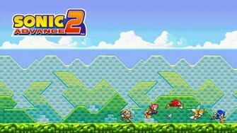 Sonic Advance Wallpaper B By Kbabz