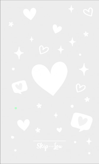 Beautiful White Heart Wallpaper For Phone And Computer Skip To