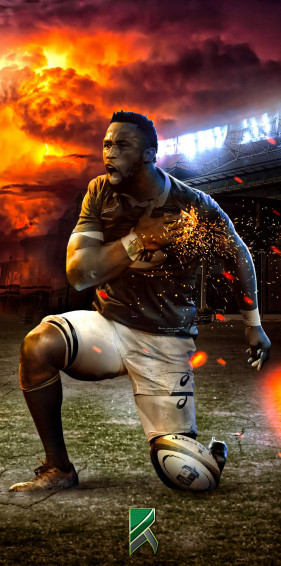 Siya Kolisi Springbok Rugby Fgi83ccs4srpeukd Wallpaper