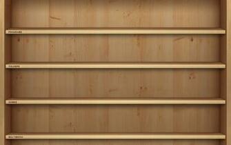 Shelf For Desktop Shortcuts HD Wallpaper Res