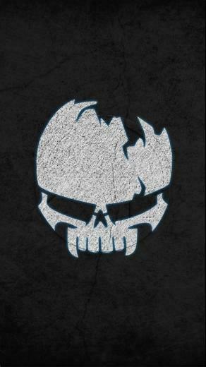 Cracked Skull iPhone Wallpaper