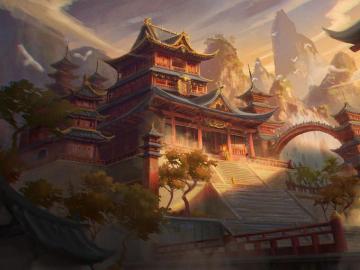 Wallpaper Building Architecture China Art