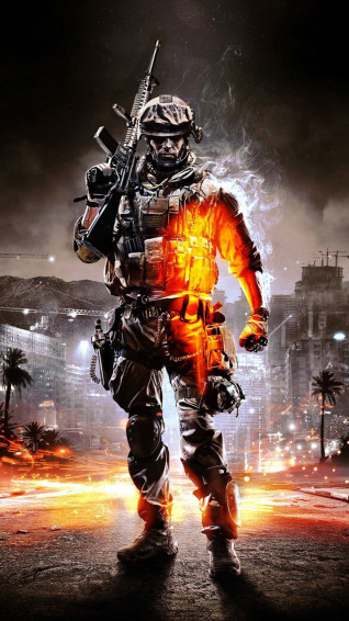 iPhone Wallpaper HD Battlefield Background