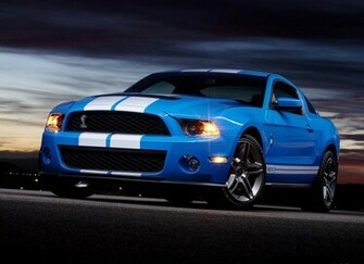 Wallpaper Ford Mustang Shelby Gt500