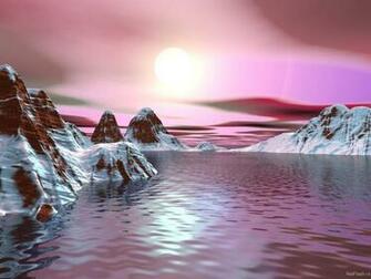 Purple Winter Wallpaper