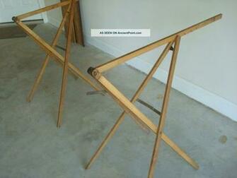 Ridgely Antique Wallpaper Hangers Table Marked And Dated