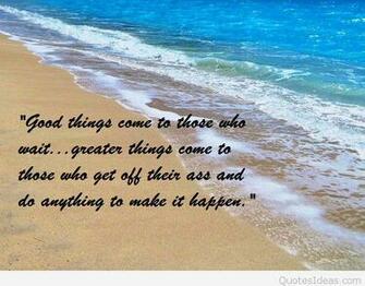 New Year Inspirational Quote With Wallpaper