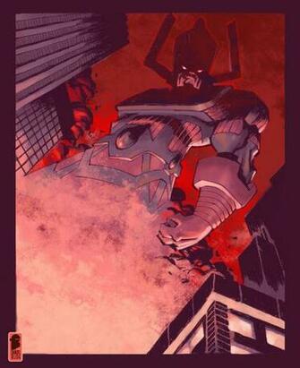 Galactus And Silver Surfer