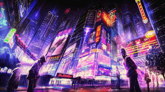 4k Wallpaper Cyberpunk City Art