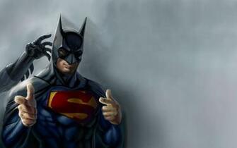 Cool Superman And Batman Wallpaper Dc Comic