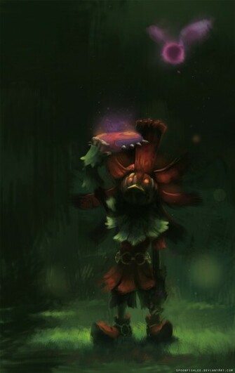 Zelda Majoras Mask Wallpaper Skull Kid Majo