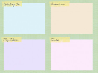 Organizational Desktop Wallpaper