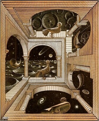 Mc Escher M Power Wallpaper Painters HD Art