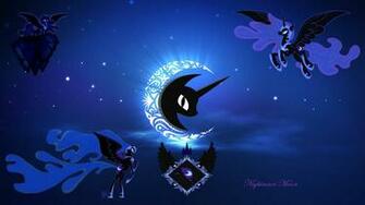 Nightmare Moon Wallpaper By Evilprincesscadence