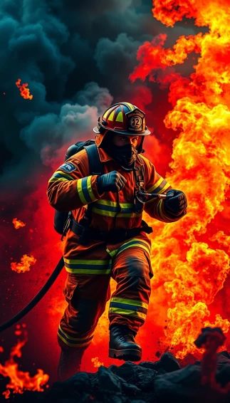 Firefighter Wallpaper For Phone