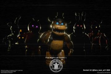 Five Nights At Freddy S Ar Wallpaper By Garebearart1