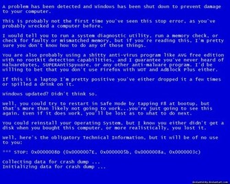 Blue Screen Of Death Problems Westford Computer Services