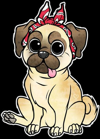 Thug Pug On Drugs By Danikahh