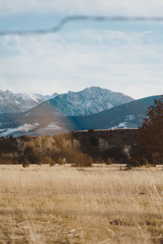 Beautiful Scenery In Montana iPhone Wallpaper
