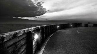 Black And White Clouds Wallpaper