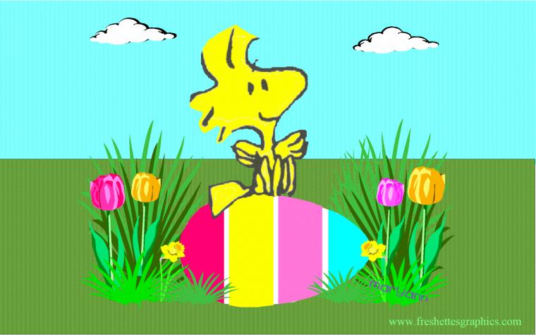 Peanuts Easter Wallpaper