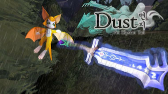 Fidget Chases Ahrah Dust An Elysian Tail Sfm By Artistknight332 On