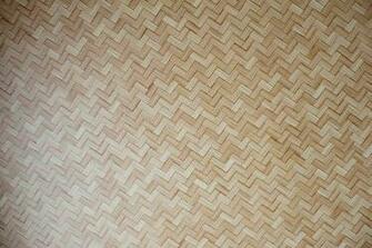Woven Bamboo Used In Construction Background And Textures