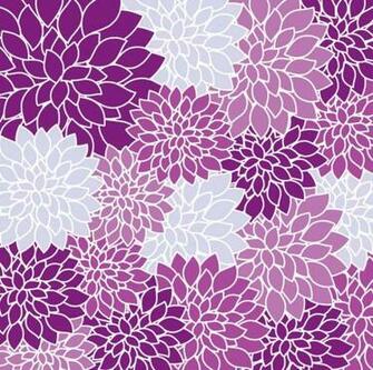 Vintage Floral Wallpaper Background By Karen Arnold