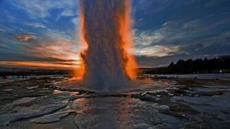 Strokkur Geyser Video Bing Wallpaper