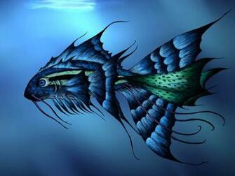 The 3d Fish Wallpaper Desktop