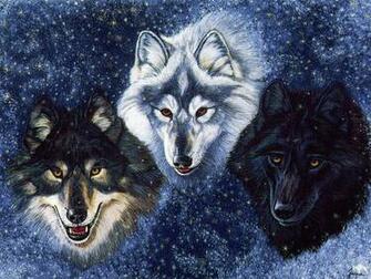 Fantasy Wolf Wallpaper