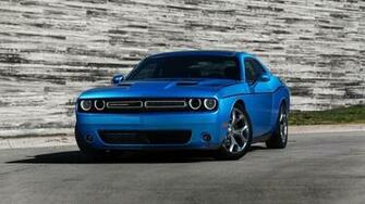 Dodge Challenger Hellcat Blu HD Wallpaper Background Image