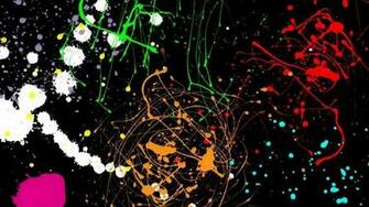 Paint Splatter Wallpaper
