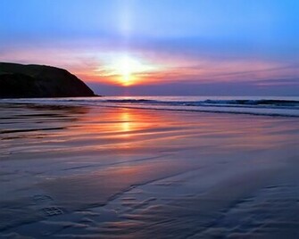 Beach Sunset Wallpaper