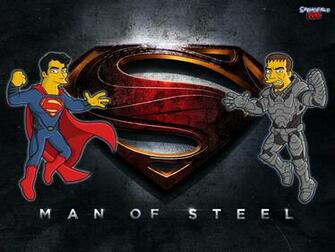 Springfield Punx Man Of Steel Wallpaper