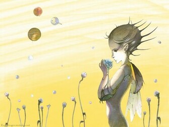 Yoshitaka Amano Wallpaper And So It Begins Minitokyo