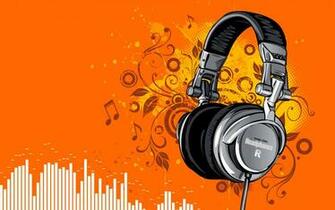 Dynamic Stereo Headphone Wallpaper