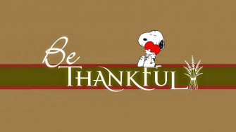 Peanuts Thanksgiving Wallpaper