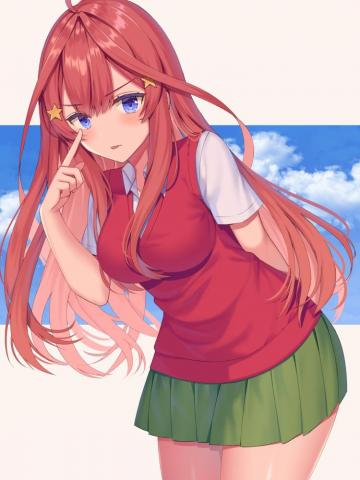 Nakano Itsuki Go Toubun No Hanayome Zerochan Anime