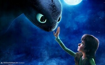 Train Your Dragon Official Movie Wallpaper