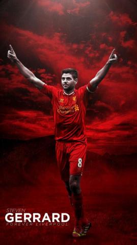 Paul On Steven Gerrard Gambar
