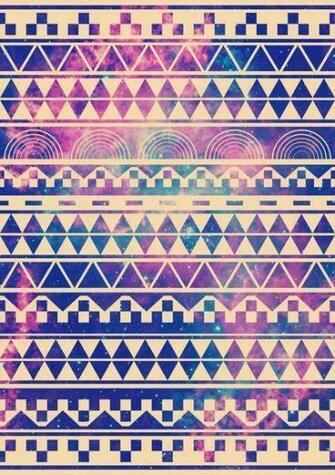 Cute Tribal Pattern Wallpaper