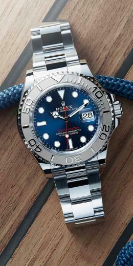 Marine Chronometer The Rolex Yacht Master In Oystersteel With