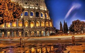 Rome Colosseum Desktop Wallpaper Pictures