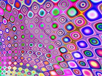 1960s Wallpaper Background Fractal Retro 1970s