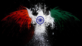 Indian National Flag Wallpaper 3d