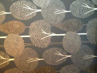 Trees Wallpaper Black And Gold Patterns Texture