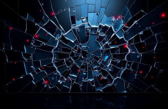 3d Broken Screen Wallpaper