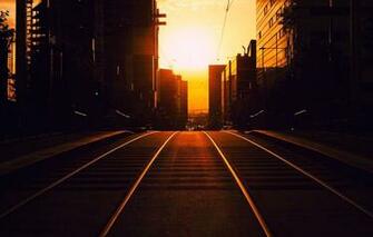 Wallpaper Road The Sun Sunset City Sunrise Street